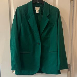 Green Blazer Jacket